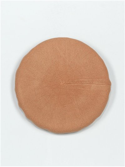 Soft beret camel