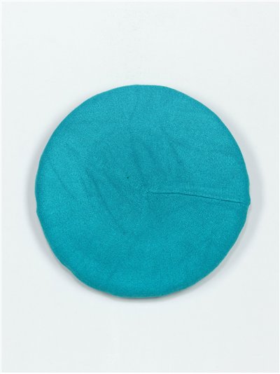 Soft beret teal