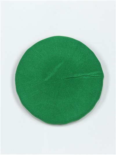 Soft beret verde-hierba