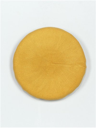 Soft beret mostaza