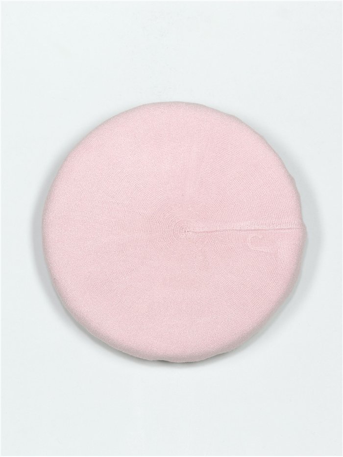 Soft beret rosa