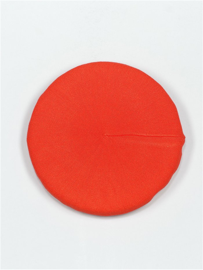 Soft beret naranja