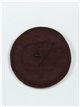 Soft beret marron