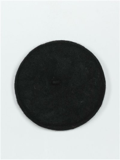 Soft beret negro