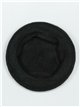 Soft beret negro