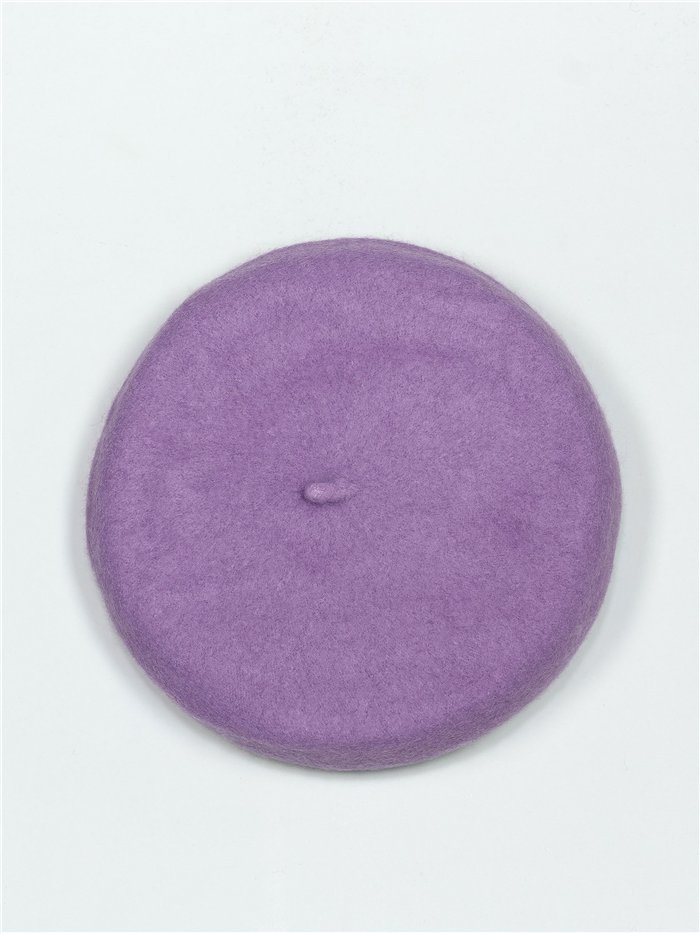 Soft beret lila