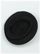 Soft beret negro