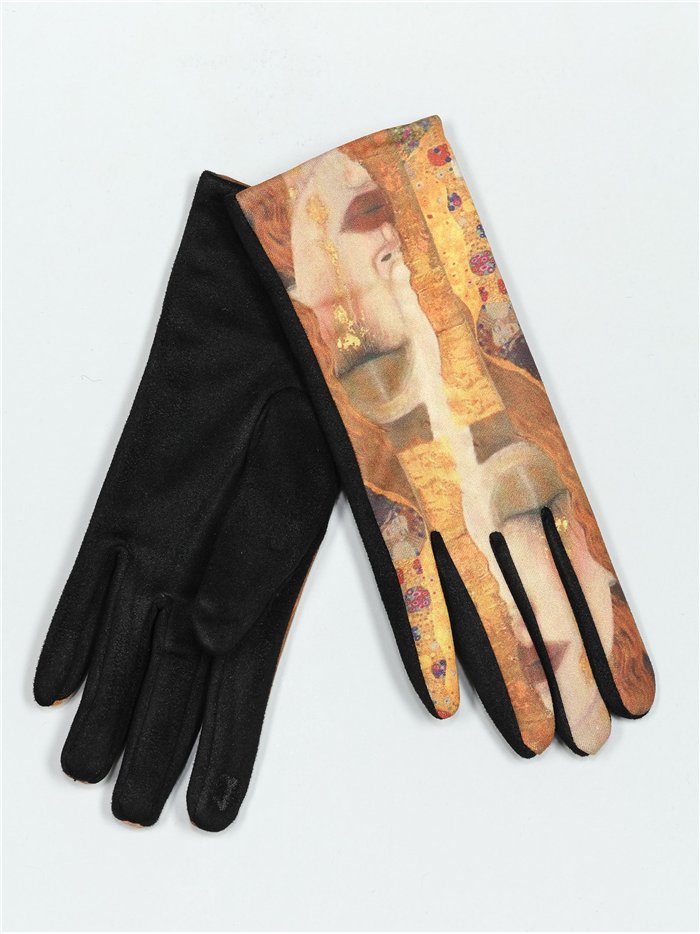 Printed gloves colores surtidos