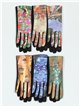 Printed gloves colores surtidos