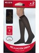 Calcetines largos espuma 70 deniers pack 2 pares