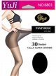 Pantis transparentes talla super grande 30 Deniers