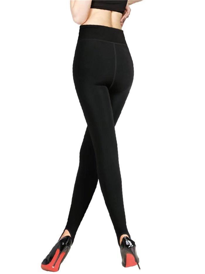 Leggings térmicos polar 800 deniers negro