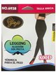 Leggings térmicos polar 800 deniers negro