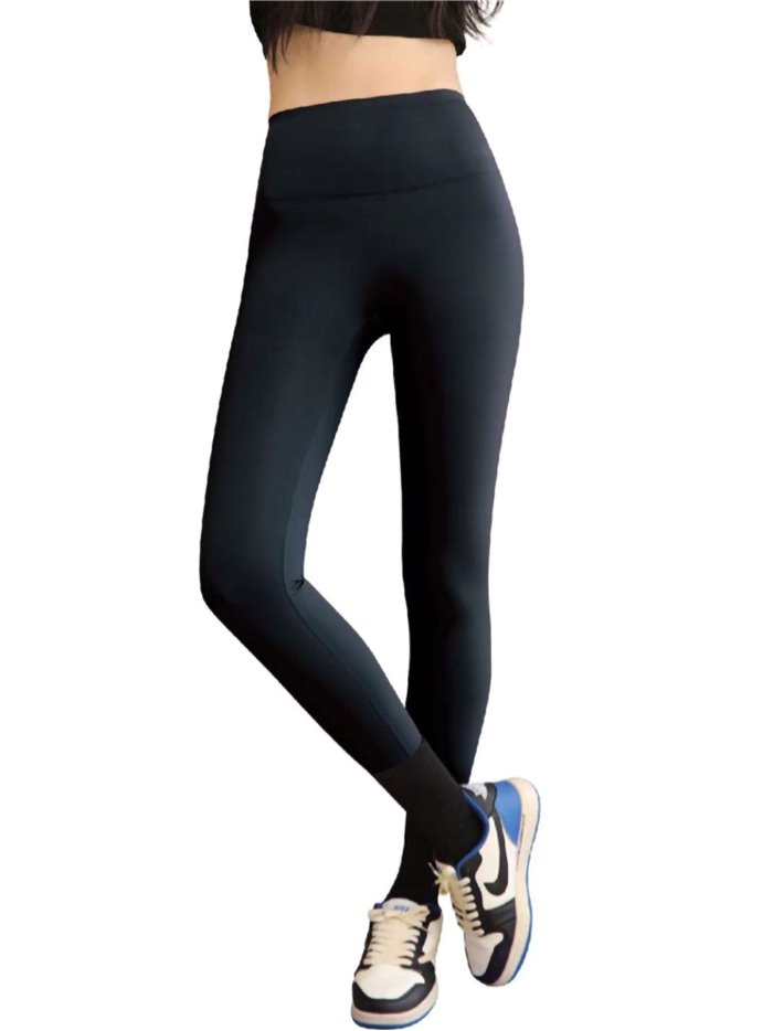 Leggings térmicos levanta glúteos 600 deniers negro (S/M-L/XL)