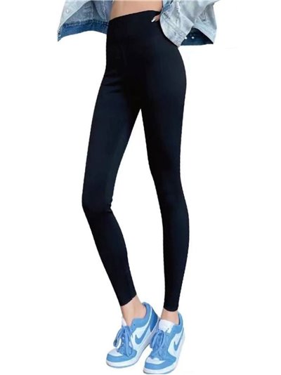 Leggings térmicos levanta glúteos 800 deniers negro (S/M-L/XL)