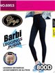 Leggings térmicos levanta glúteos 800 deniers negro (S/M-L/XL)