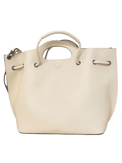 Shopper liso piel beige