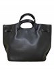 Shopper liso piel negro