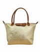 Shopper combinado piel oro