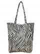 Shopper serraje animal print zebra