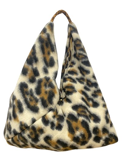 Shopper estampado punto leopardo