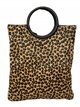 Shopper piel pelo + Bandolera 2 piezas leopardos