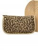 Mini bandolera serraje animal print beige