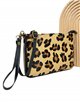 Mini sobre piel animal print pelo leopardo