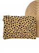 Mini sobre serraje animal print leopardo-beige