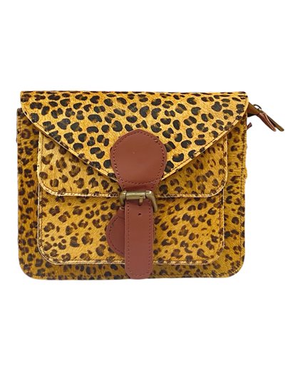 Mini citybag piel animal print leopardos-p