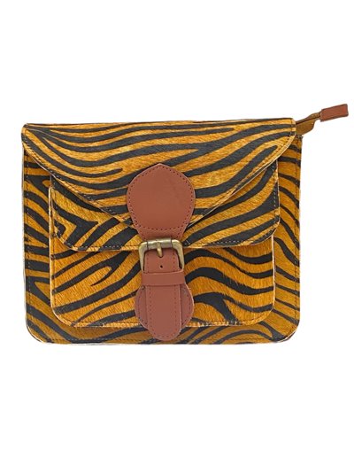 Mini citybag piel animal print tigre