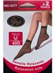 Calcetines tobillero lycra 20 deniers pack 2 pares (Talla única)