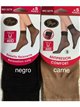 Calcetines tobillero lycra 40 deniers pack 5 pares (Talla única)