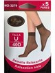 Calcetines tobillero lycra 40 deniers pack 5 pares (Talla única)