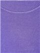 Jersey básico soft cuello perkins morado