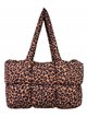 Shopper nylon leopardo letra-a