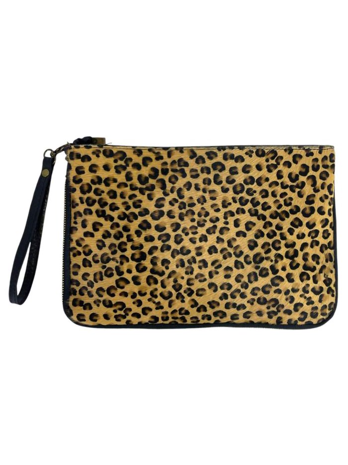 Bandolera piel pelo leopardito