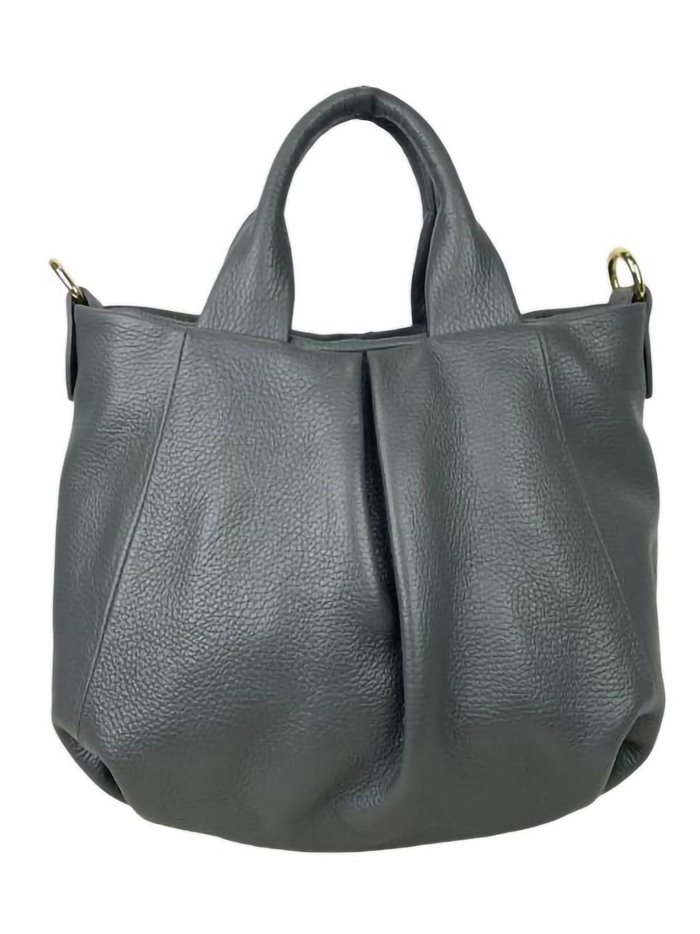 Citybag minimal piel gris