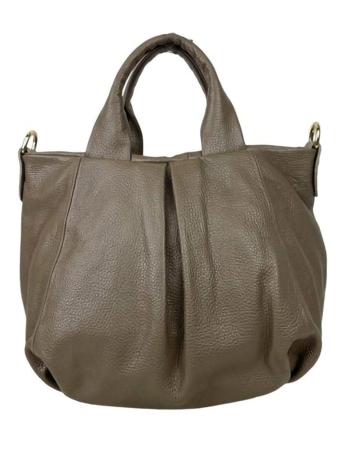 Citybag minimal piel taupe