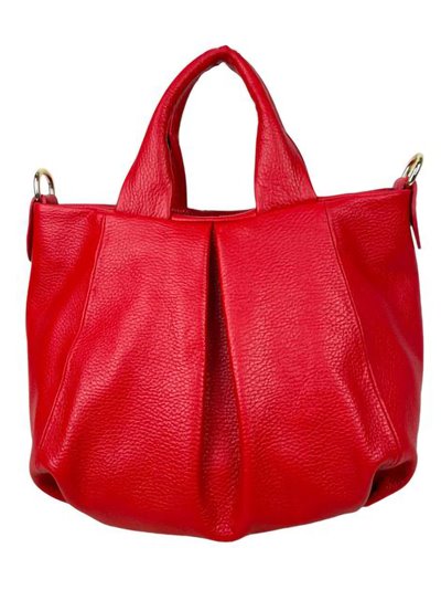 Citybag minimal piel rojo