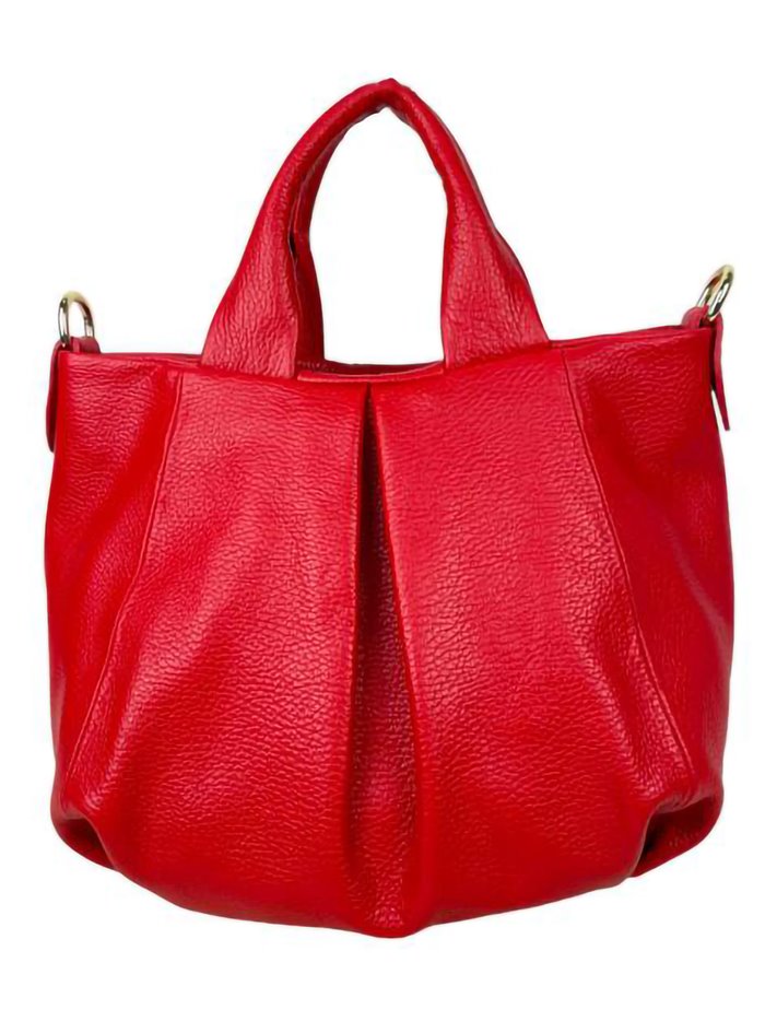 Citybag minimal piel rojo