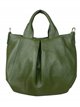 Citybag minimal piel verde-olivo