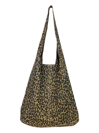 Shopper serraje animal print taupe