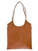 Shopper liso piel marron