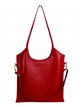 Shopper liso piel rojo