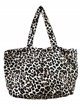 Shopper nylon leopardo letra-b