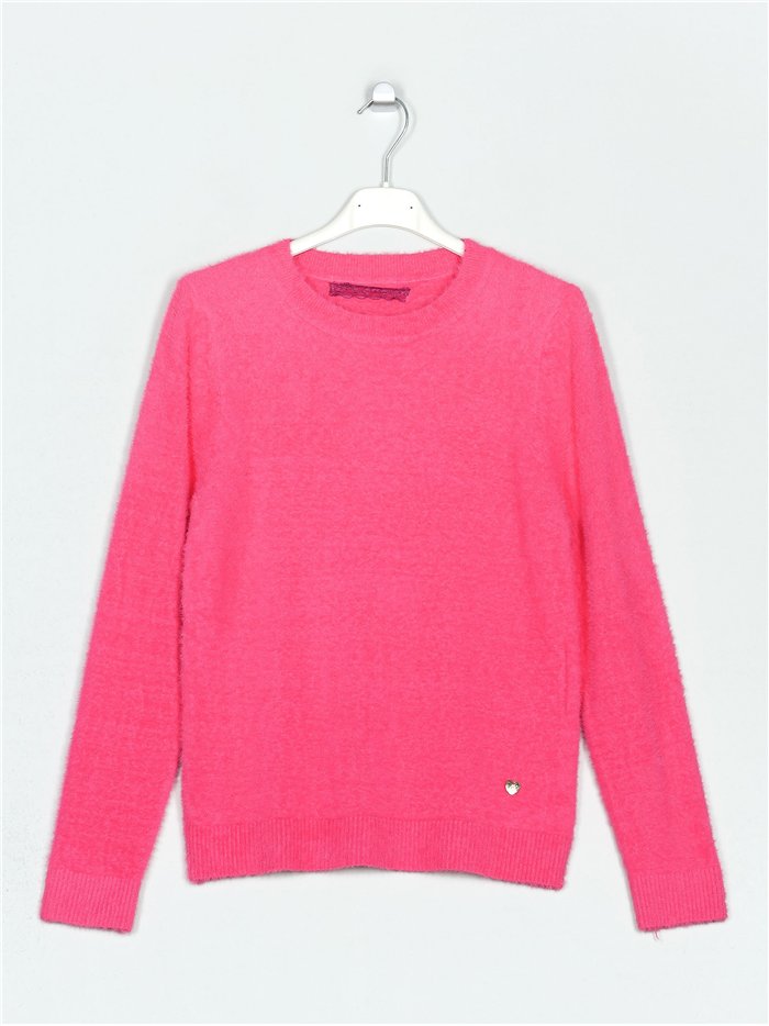 Jersey pelo soft fucsia