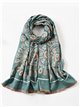 Printed scarf assorted colors