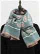 Printed scarf assorted colors