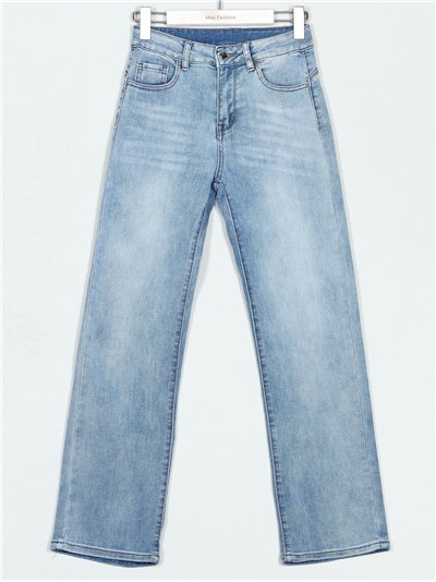 Jeans mom fit azul (S-XXL)